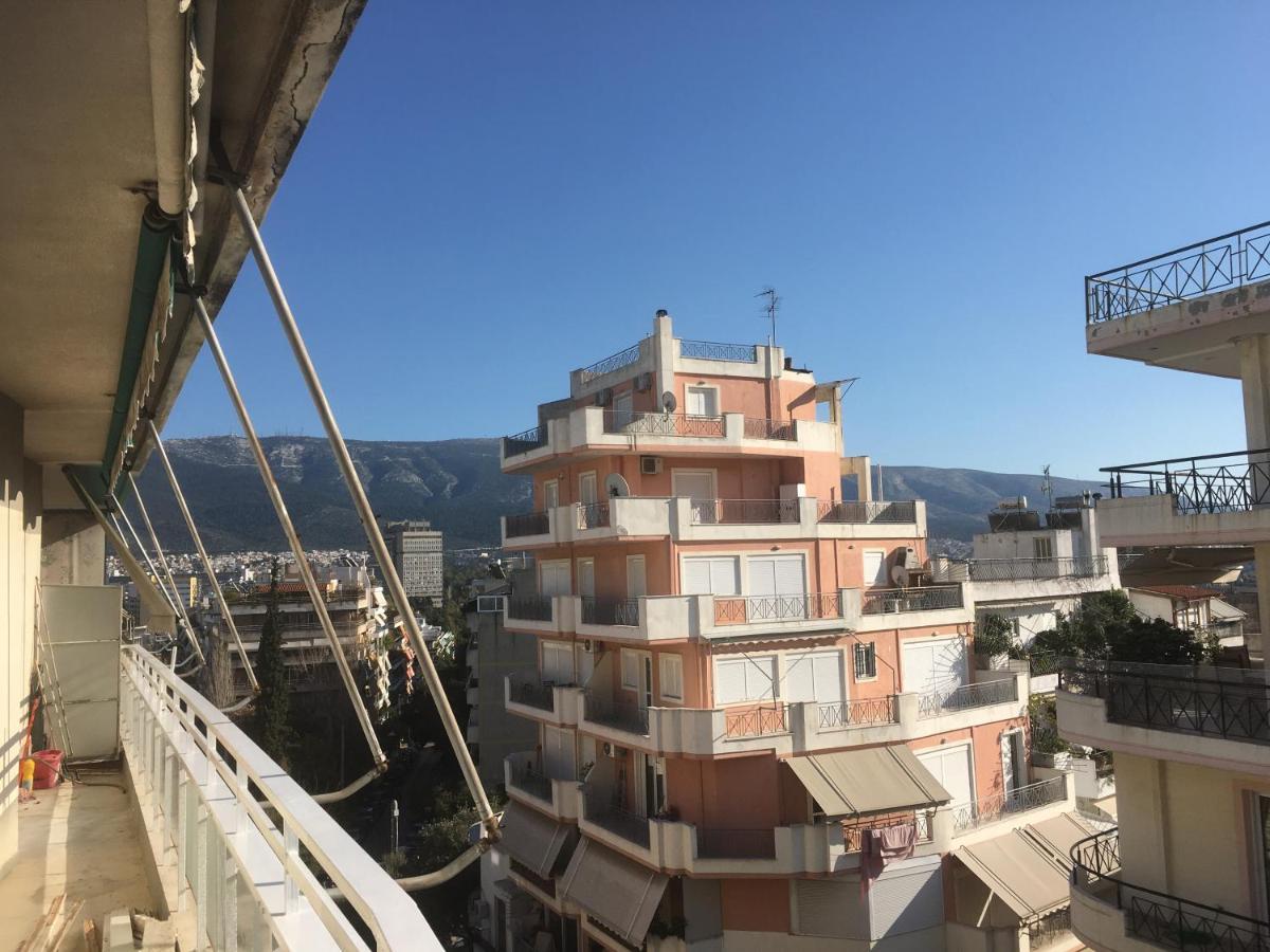 Cozy Apartment Near Metro-Athens View Exterior foto