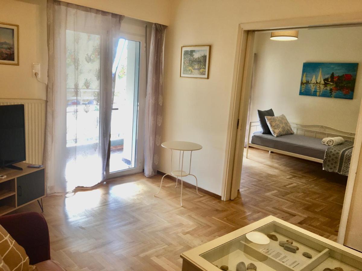Cozy Apartment Near Metro-Athens View Exterior foto